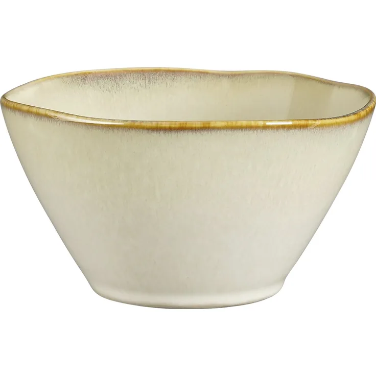 Mica Decorations Schale Racco stoneware 7,5 x 14 cm beige