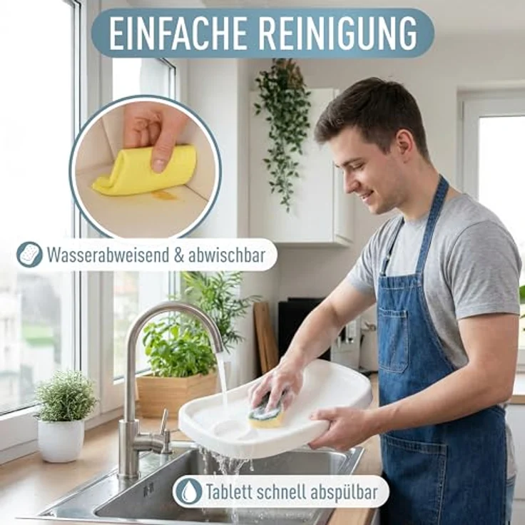 ib style Hochstuhl Leno, leicht (4kg) klappbar einfach zu reinigen – Bild 6