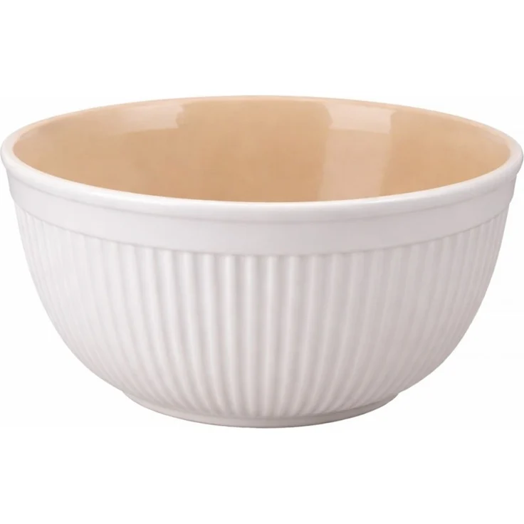 1x Schüssel Schale Groß D 26cm H 14cm Mynte Weiß Ib Laursen 2074-11