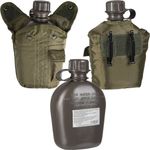 Mil-Tec Feldflasche US Feldflasche 1L mit Hülle