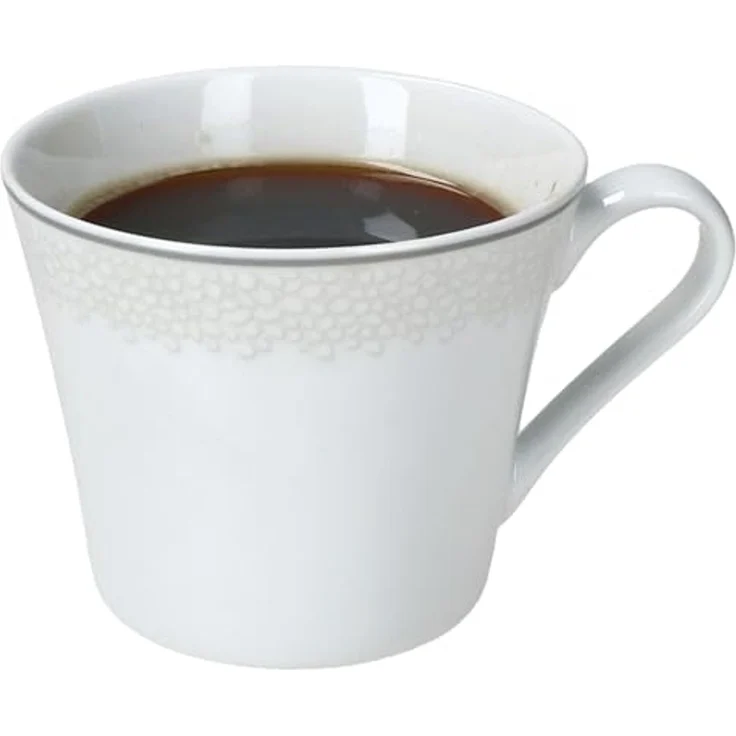 Ritzenhoff & Breker Tasse Ritzenhoff Venezia Kaffeetasse für 6 Personen Becher Pott Relief, Porzellan – Bild 5