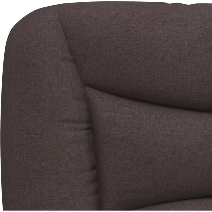 vidaXL Kopfteil-Kissen Dunkelbraun 200 cm Stoff 374619 – Bild 8