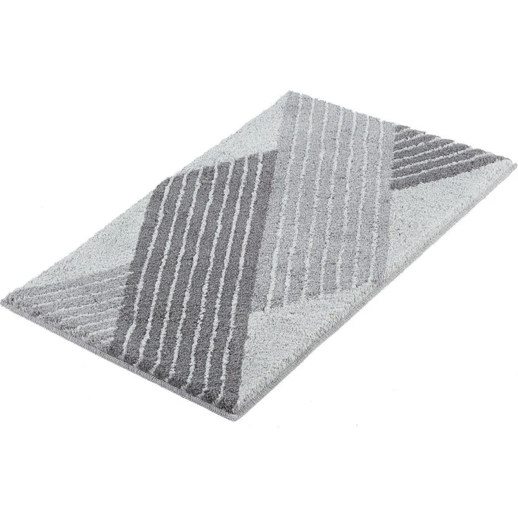 Kleine Wolke Badteppich, Cross Anthrazit, 80x140 cm – Bild 1