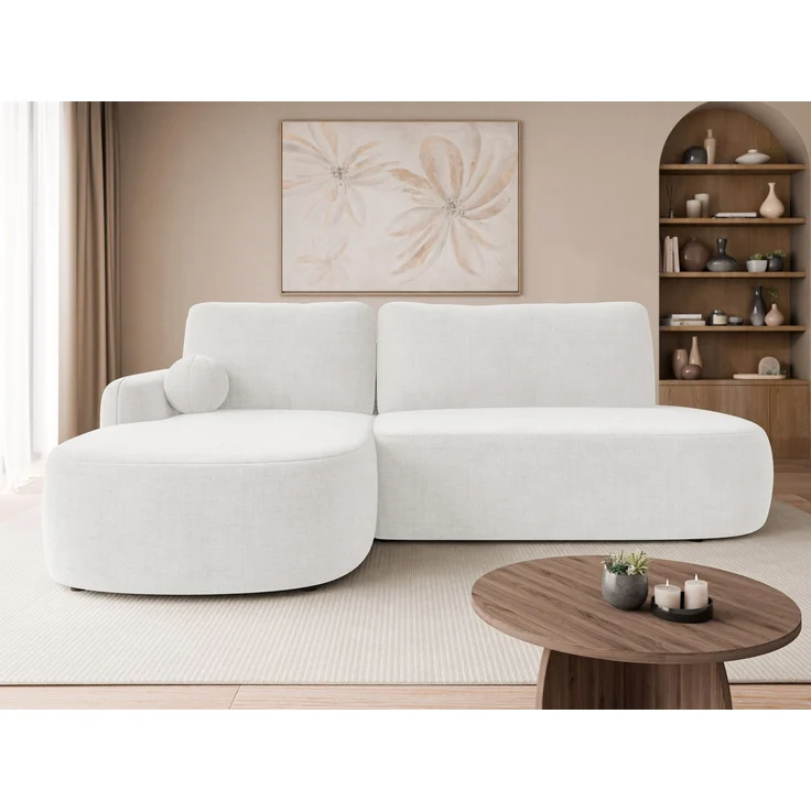 Mirjan24 Ecksofa Loridu O (Farbe: Golden 01, Seite: Links), 90 x 174 x 274 cm – Bild 2