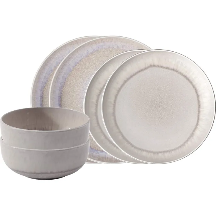like. by Villeroy & Boch Perlemor Sand Basic-Set 6-teilig