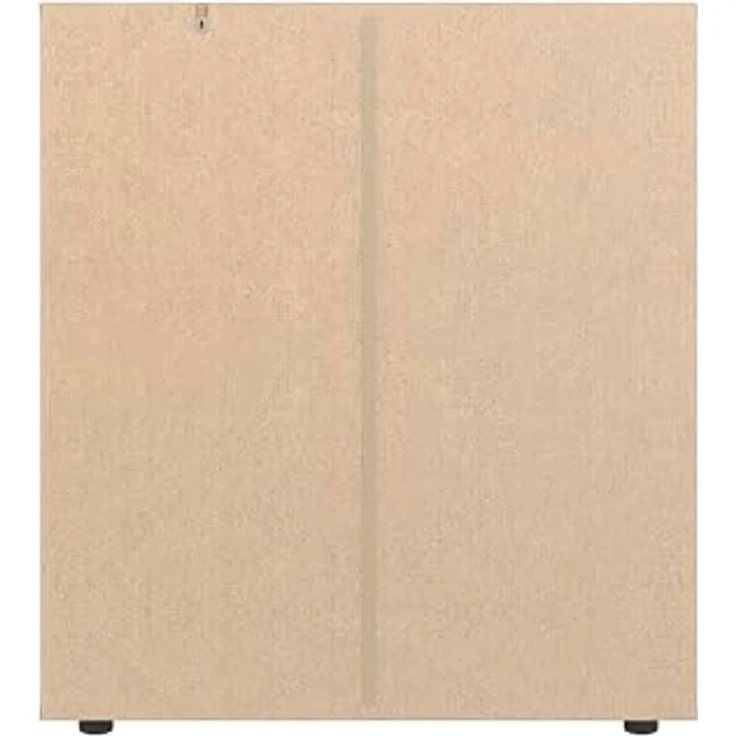KOMTO Bücherregal Lumo 80 cm breit Regal mit 3, 4, 6 Ebenen und Höhenverstellbare Regale, Aufbewahrungsregal Bookshelf Weiß – Bild 8