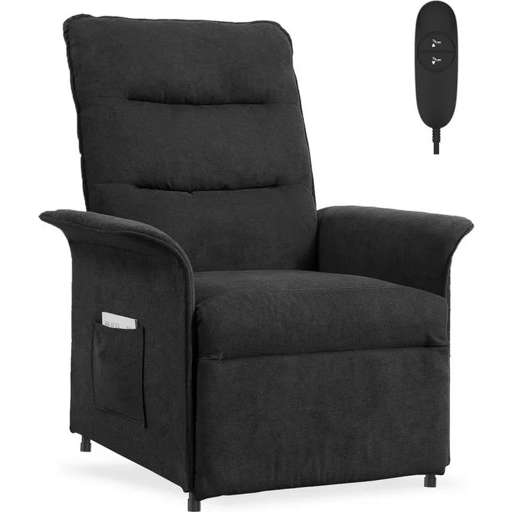 FLEXISPOT Sessel Elektrischer Relaxsessel – Ergonomischer Liegesessel mit Relaxfunktion (leicht zu montieren, kompakt verpackt & einfach zu transportieren), Fernsehsessel, ergonomisch, bis 200 kg belastbar, 105°-155°