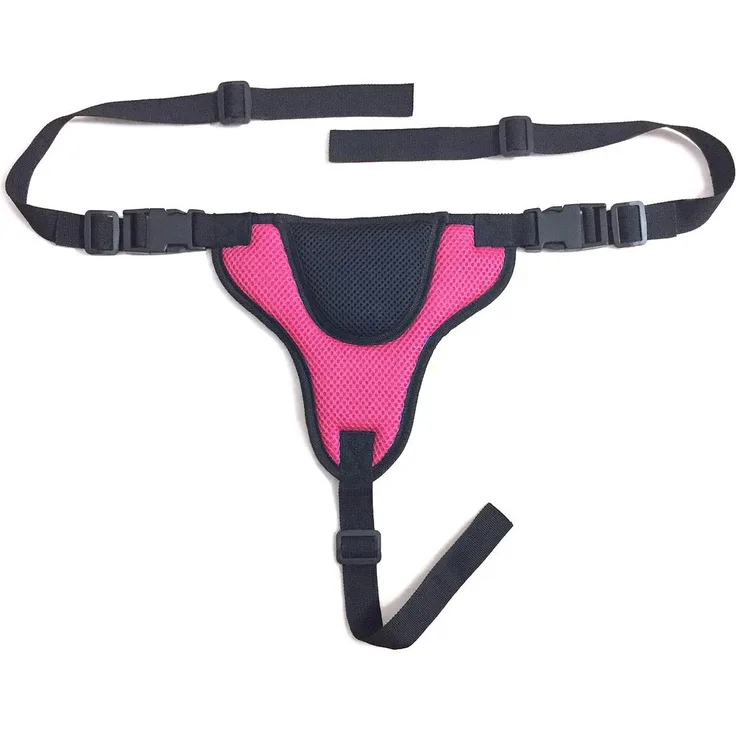 Zarpma Baby-Sicherheitsgurt mit Schutzpolster, 3-Punkt-Sicherheitsgurt für Kinder und Kleinkinder,Kompatibel für IKEA-Antilop-Hochstuhl (Pink)