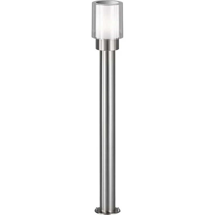 RGB LED Stehleuchte, Edelstahl, silber, weiß, H 80 cm – Bild 6