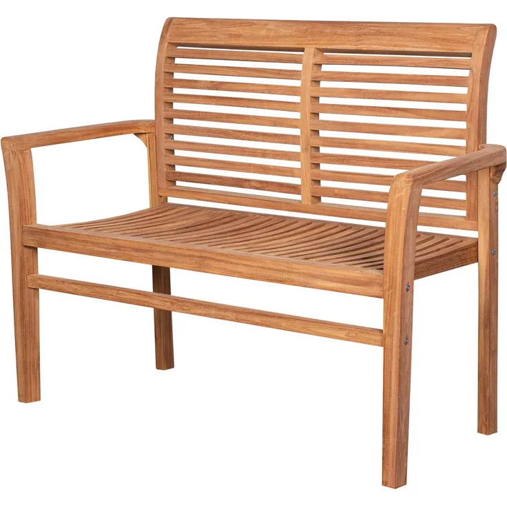 Teakholz - bene living - Gartenbank Derby 120 cm