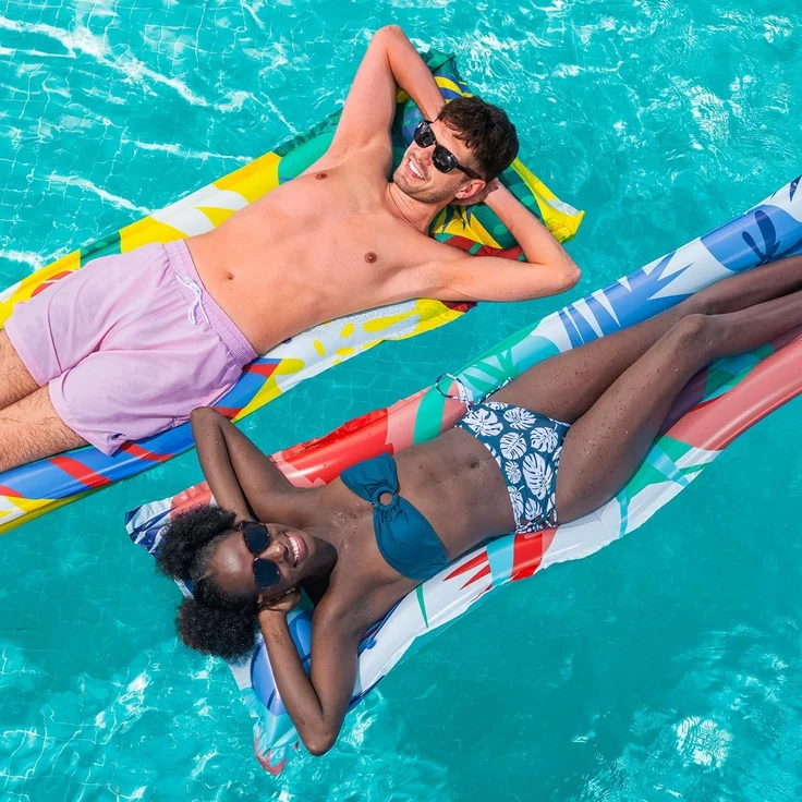 Luftmatratze Fashion 170 x 54 x 15 cm, sortiert – Bild 9