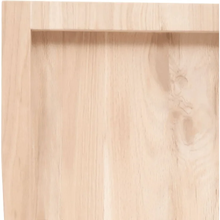 vidaXL Wandregal 60x30x(2-4) cm Massivholz Eiche Unbehandelt 363525 – Bild 6