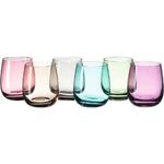 Leonardo SORA Trinkglas klein 0,3l farbig sortiert 6er Set - A