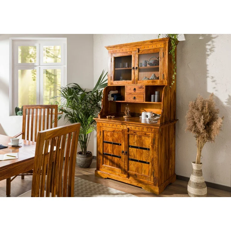 Buffet Akazie 106x60x196 honig lackiert OXFORD #0510 – Bild 9