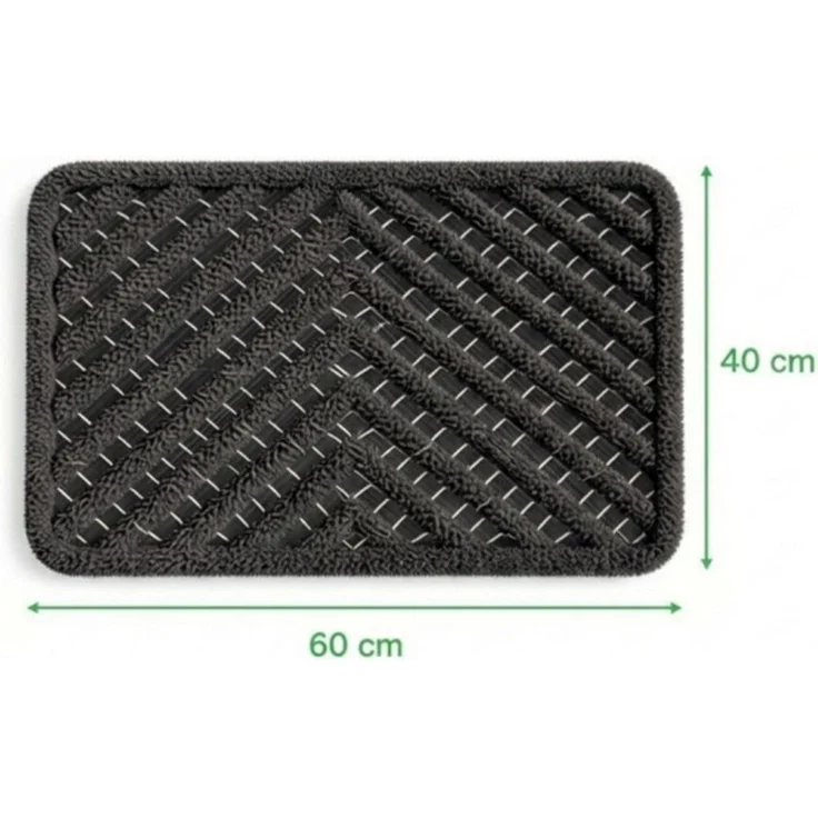 Waidmeister Fußmatte Fußmatte Kokos Außen 40x60 cm – Wetterfeste Schmutzfangmatte – Bild 2