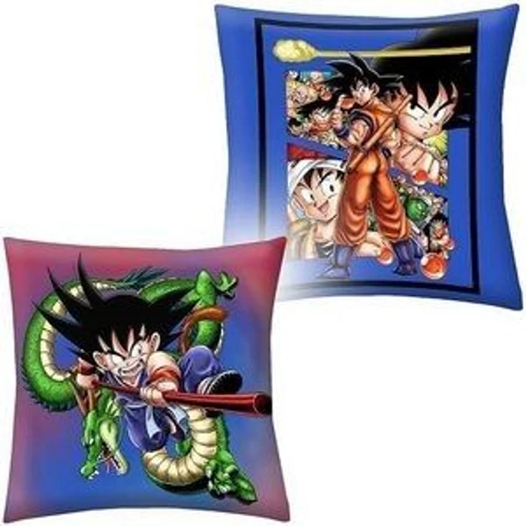 Halantex Dekokissen Dragonball Z Son-Goku Kissen Dekokissen Kinderkissen 40 x 40 cm – Bild 4