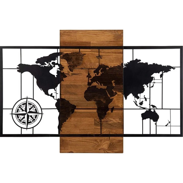 Wallity Wanddekoobjekt 100% METAL (Thickness: 1,2 mm) 85 x 58 cm Z1744 – Bild 5