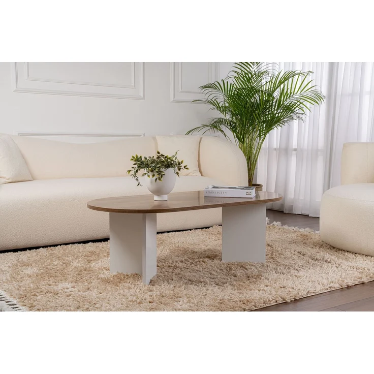 Skye Decor Couchtisch 100% MELAMINE COATED PARTICLE BOARD, 39,8 cm x 60 cm x 119 cm 909NRD11 – Bild 6
