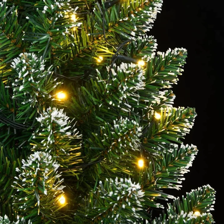 vidaXL Künstlicher Weihnachtsbaum Schlank 300 LEDs 210 cm 3315761 – Bild 7