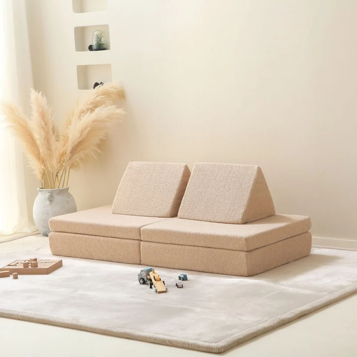 Hakuna Matte Kindersofa Modulares Sofa für kreatives Spielen und Entspannen 150x66x52.5cm, 4 Teile – Bild 7
