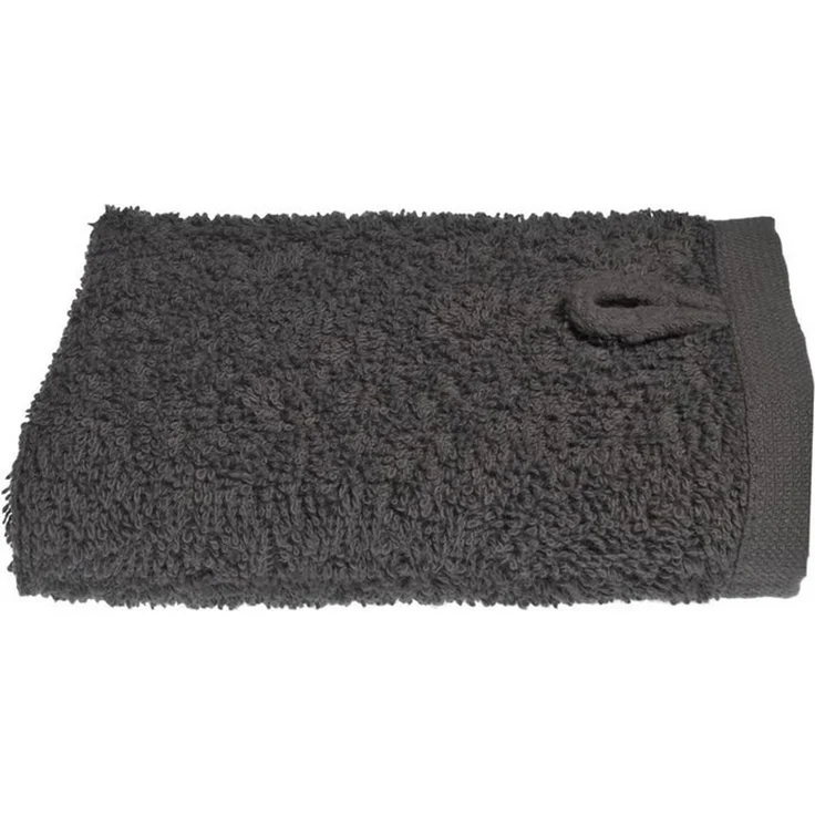 Julie Julsen Handtücher 1-Handtücher-Grau-Waschhandschuh 15 x 21 cm, Baumwolle (1-St) – Bild 3