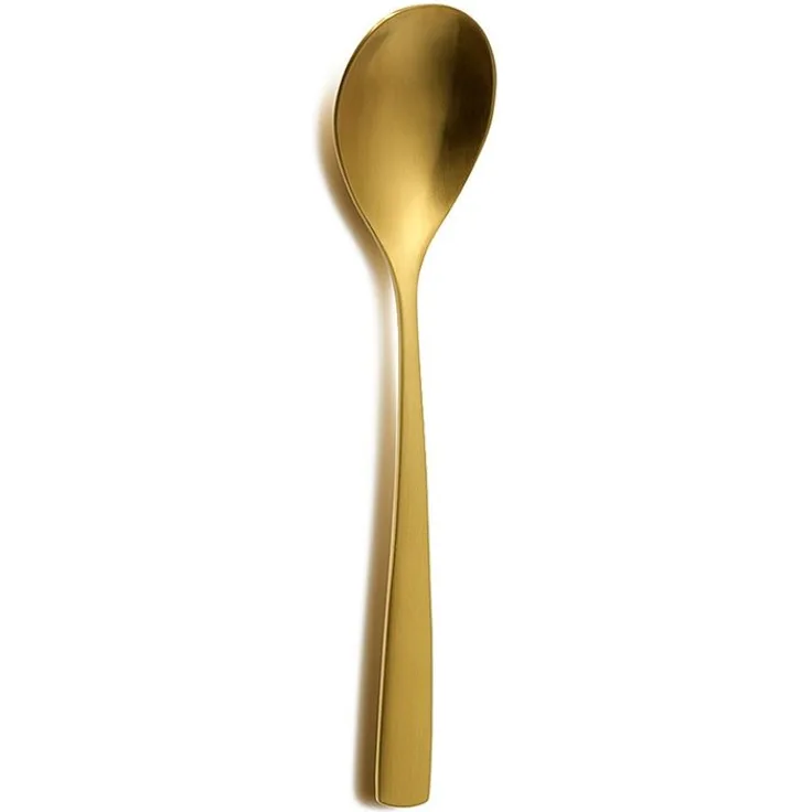 COMAS 6101 Mokkalöffel BARCELONA GOLD Edelstahl 18/10 / PVD-Beschichtung / Gold-Finish