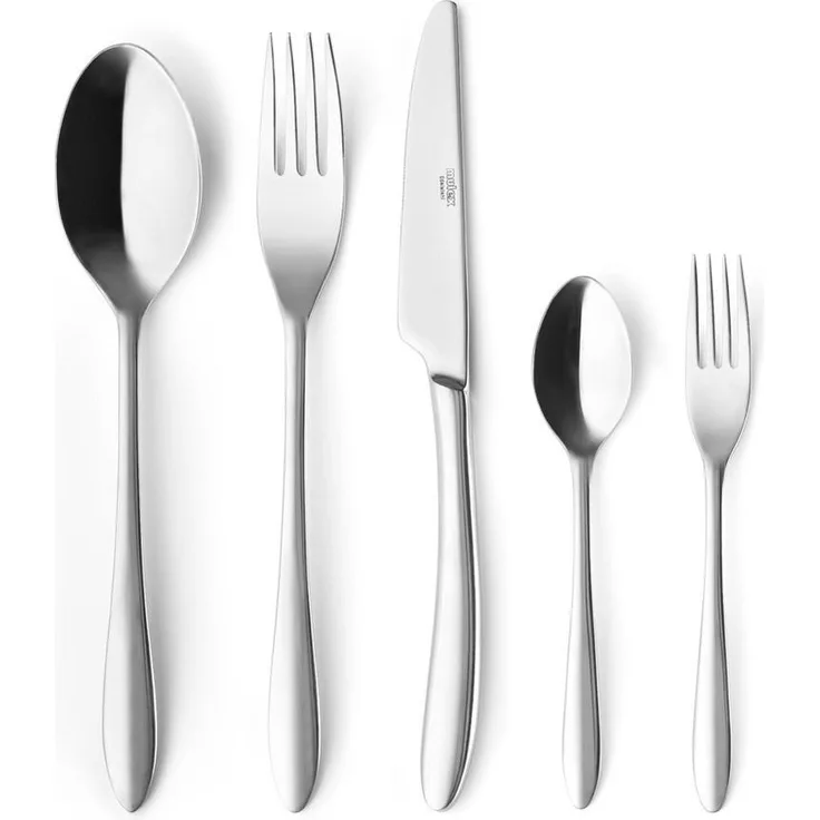 Mulex Besteckset Loretta, Cromirage Premium Qualität aus 18.10 Edelstahl, Chrom