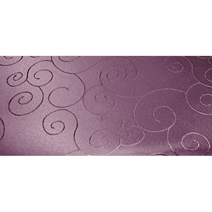 Haus und Deko Tischdecke Tischdecke rund 160 cm Durchmensser damast Ornamente bügelfrei flecke (1-tlg)