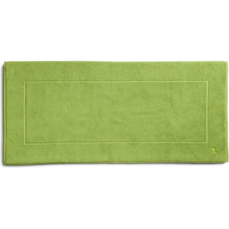 möve Superwuschel Badteppich 60x130 cm aus 100% Baumwolle, peridot