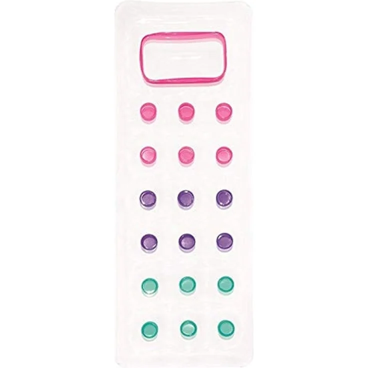 Bestway 43040 Solar Luftmatratze mit Sichtfenster (188 x 71 cm / 2er Pack, Transparent) – Bild 2