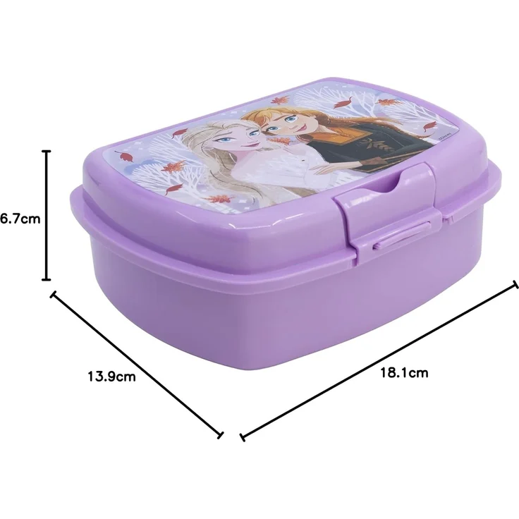 Disney Frozen Lunchbox Kinder Brotdose für unterwegs und Kindergarten – Bild 4