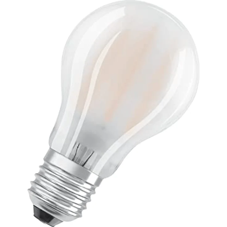 Osram LED Base Classic A, in Kolbenform mit E27-Sockel, Nicht Dimmbar, Ersetzt 60 Watt, Matt, Warmweiß - 2700 Kelvin, 3er-Pack – Bild 3
