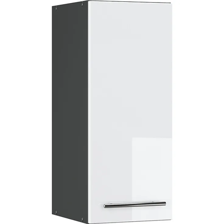 Hängeschrank Fame-Line Weiß Hochglanz 30 cm Vicco