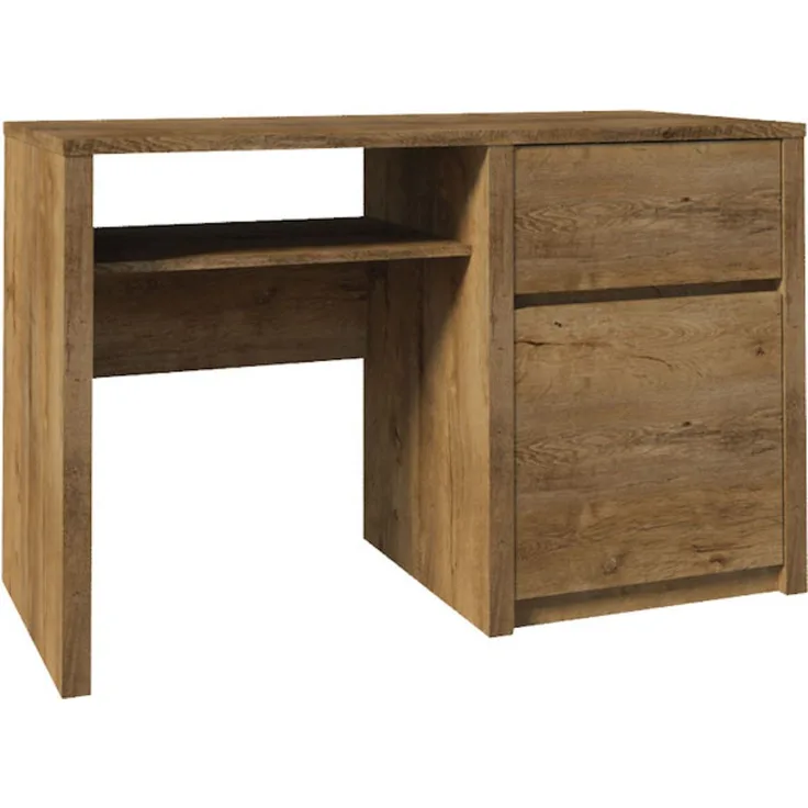 Schreibtisch Montana Computertisch 120x53cm eiche lefkas grifflos