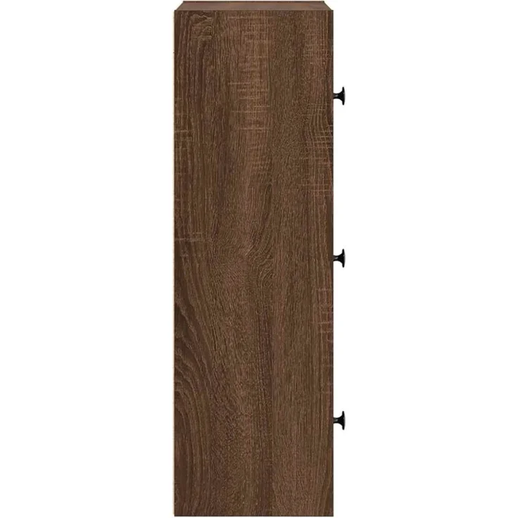 vidaXL Bücherregal Braun Eichen-Optik 40x24x77 cm Holzwerkstoff 860370 – Bild 10