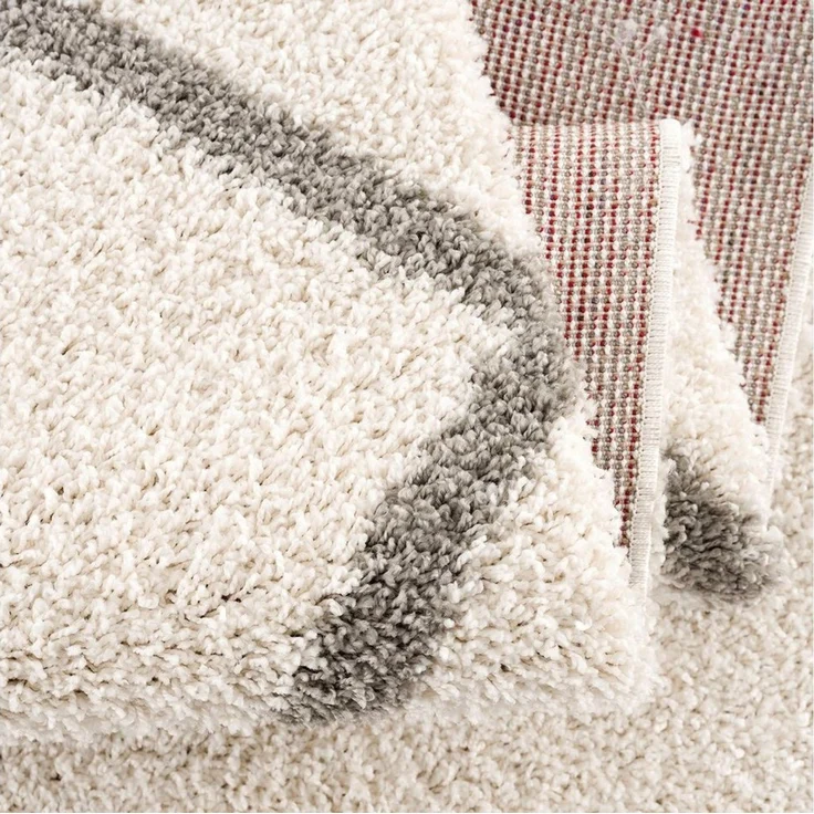 Sanat Hochflor-Teppich Madrid 1, auch in Rund erhältlich, rechteckig, Höhe: 30 mm, Wohnzimmer, Langflor, Shaggy Teppich – Bild 3