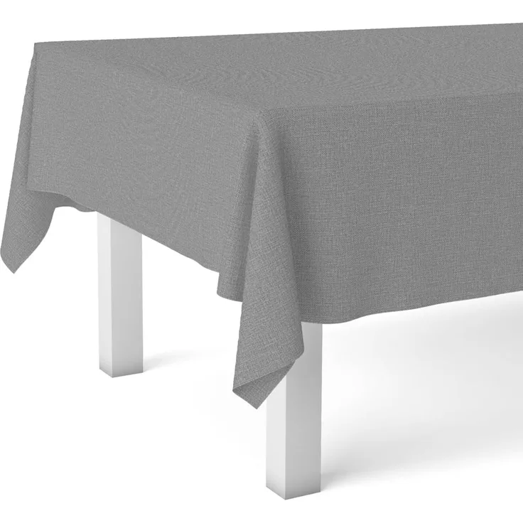 Martina Home Wachstuchtischdecke, TER, grau, 200x140 cm