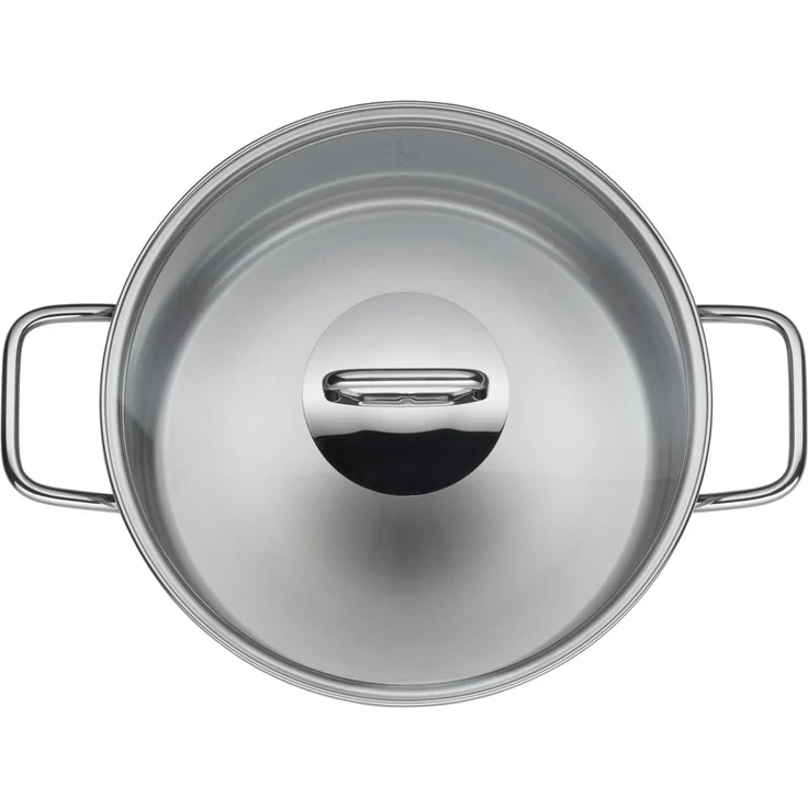 Silit Kochtopf Extra Cook, mit Glasdeckel, Edelstahl 18/10 (2-tlg), SiliTherm Universalboden, induktionsgeeignet, spülmaschinengeeignet – Bild 7