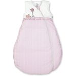 Sterntaler Schlafsack für Kleinkinder, Ganzjährig, Wärmeregulierung, Reißverschluss, Größe: 90, Emmi Girl, Weiß/Rosa