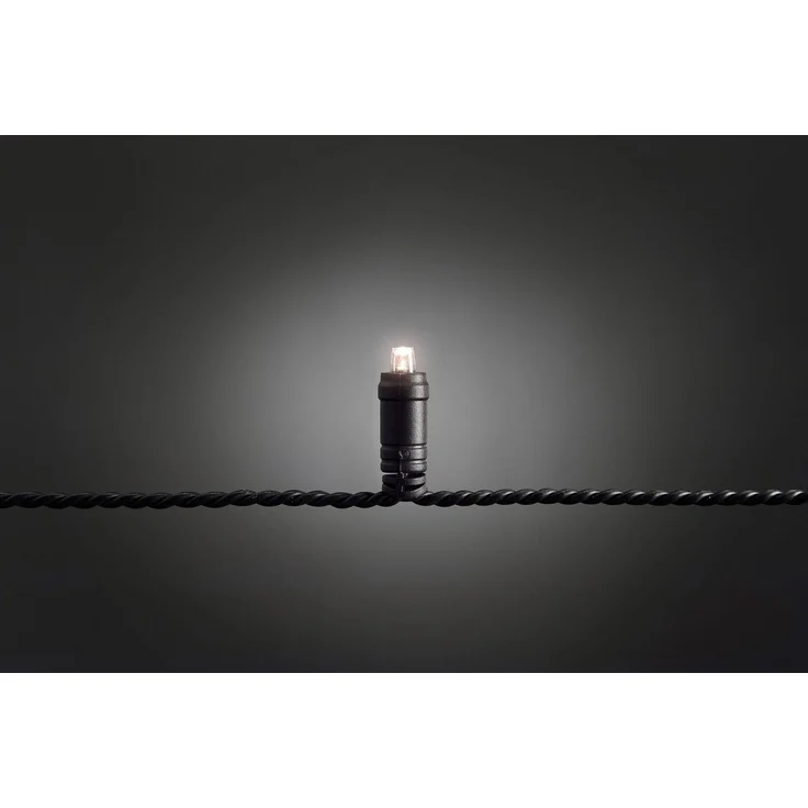 KONSTSMIDE LED-Lichterkette Weihnachtsdeko aussen, 40-flammig, Micro LED mit 9 h Timer, schutzisoliert/umgossen, 40 warm weiße Dioden – Bild 2