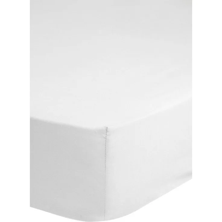 HIP Spannbettlaken 90x200 cm Weiß