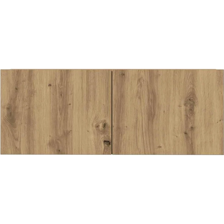 vidaXL 4-tlg. TV-Schrank-Set Wandmontage Artisan-Eiche Holzwerkstoff 3329220 – Bild 4