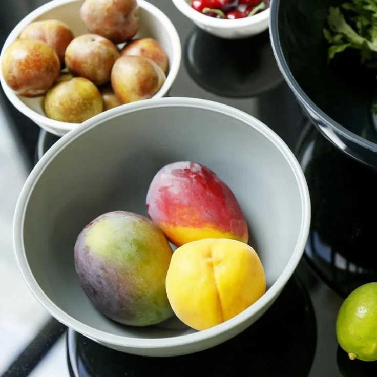 Greentainer 12-teiliges Salatschüssel Set mit Deckel, Stapelbare Rührschüssel – Bild 7