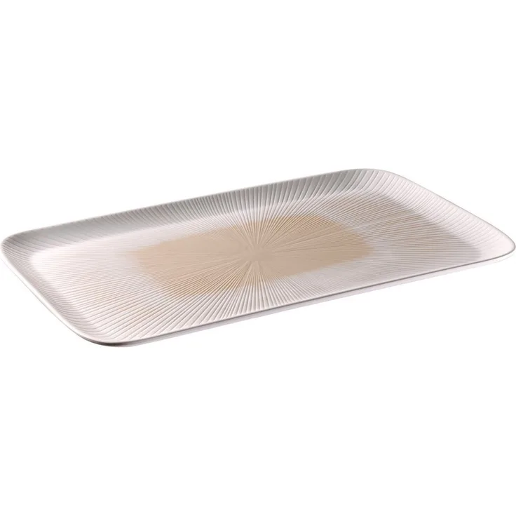 APS Tablett Servierplatte "BLUSH" 53 x 32,5 cm, Höhe 2,5 cm, Melamin, (1-tlg)