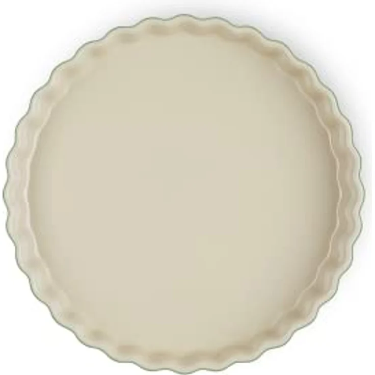 Le Creuset Tarteform Bamboo, 28 cm keramik mit geriffelter Seitenwand für perfekte Backergebnisse – Bild 4