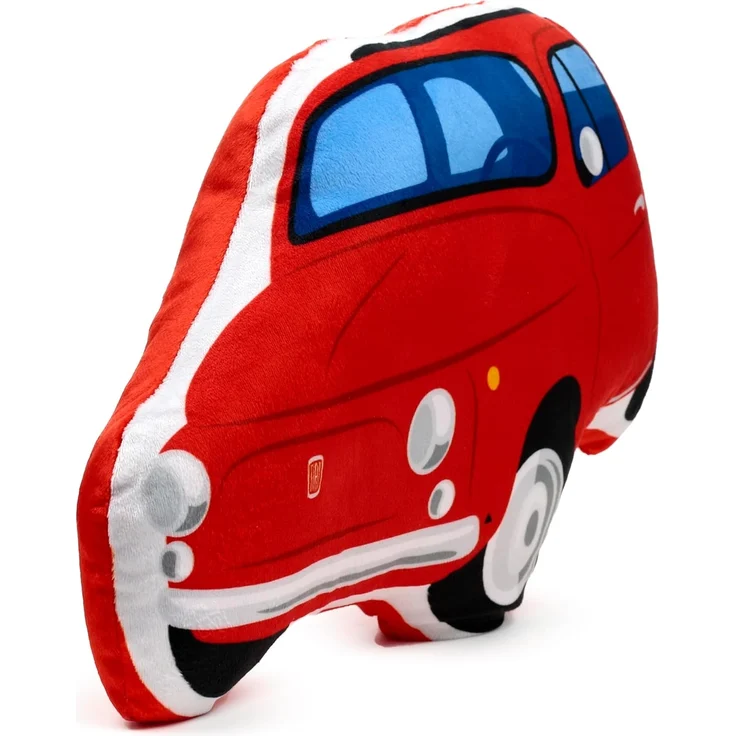 Puckator Dekokissen Fiat 500 Plüsch Kissen rot - ca. 23x34 cm – Bild 7