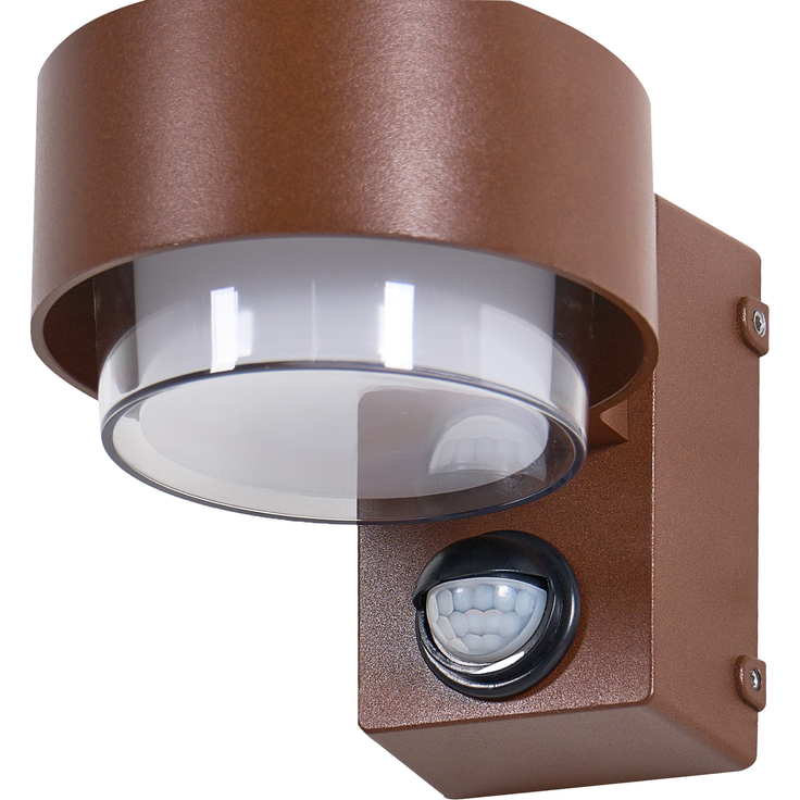 LED Außenwandleuchte 2er Set GOVIA Braun – Bild 6