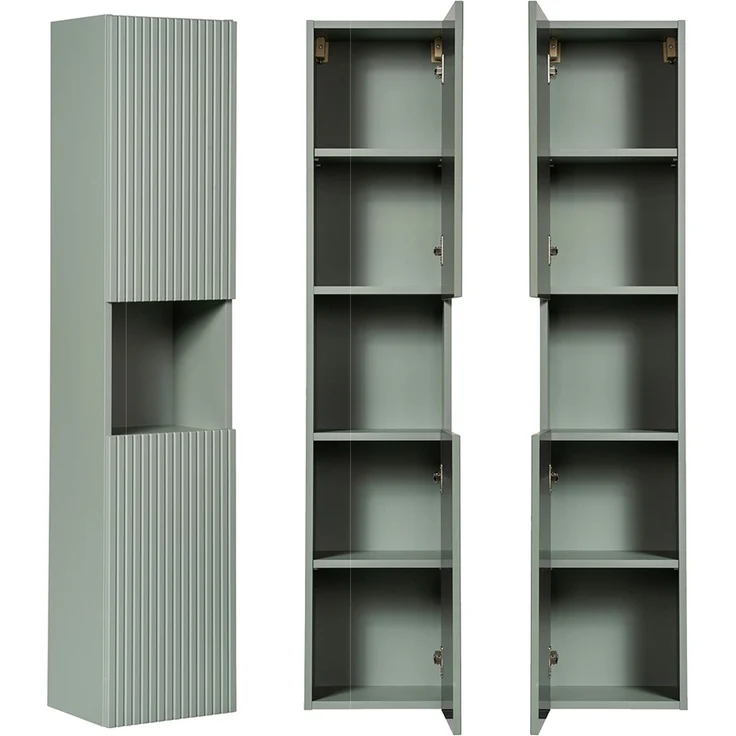 Hochschrank, grün, NEWPORT-56-GREEN – Bild 1