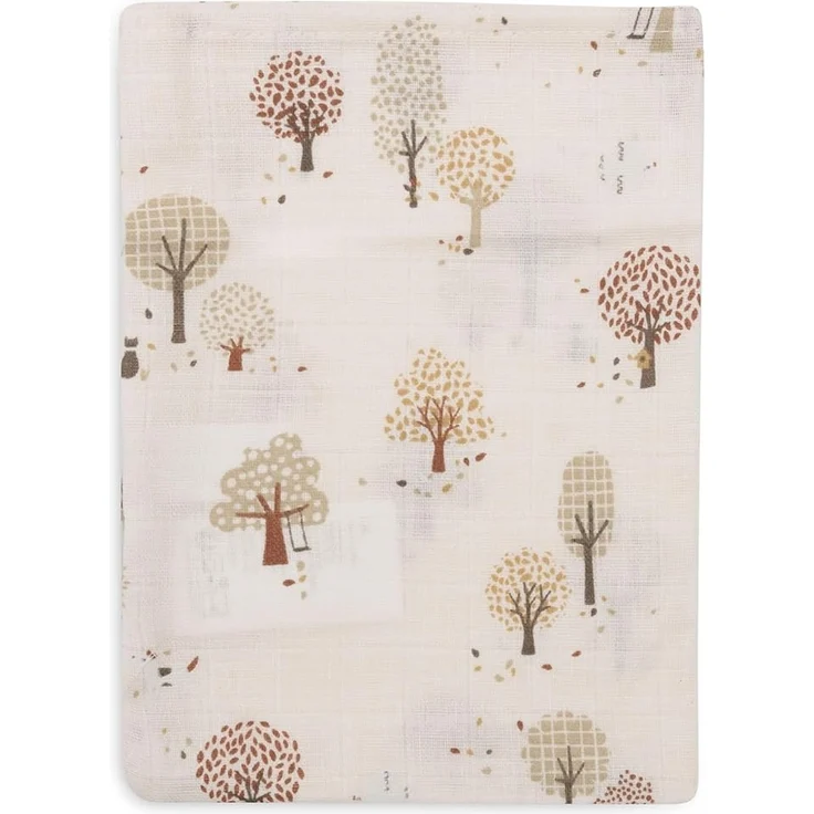 Jollein Waschlappen Baby – Tiny Park – 3er Pack – 15x20 cm – Musselin – 100% Baumwolle – Baby Waschlappen – OEKO-TEX Zertifiziert – Bild 2
