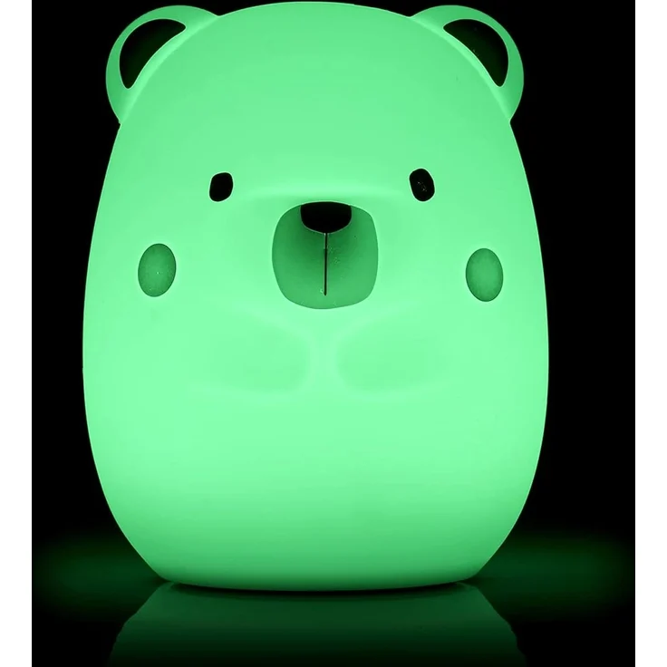 Jané Yum Bear Big, tragbares Nachtlicht, Teddybärform, zwei Lichtprogramme, Größe L – Bild 9